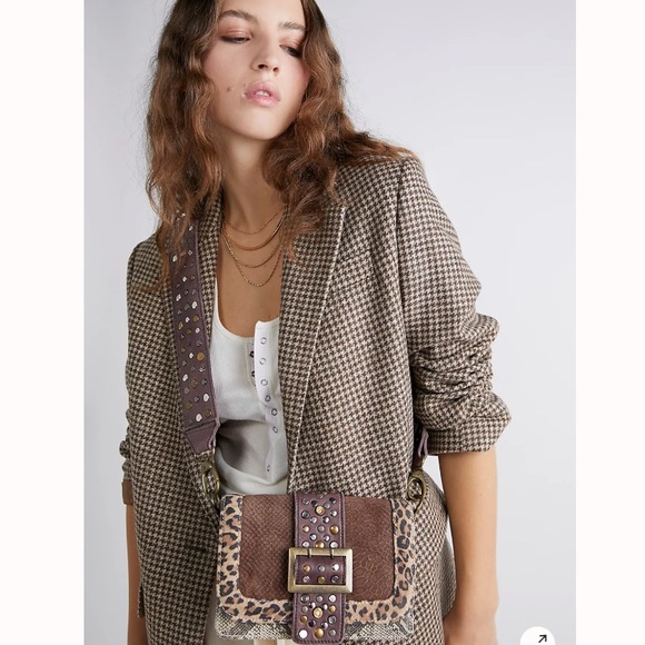 Free People Handbags - Free People Paradigm Mix Print Bag